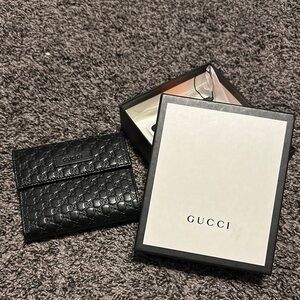 Gucci‎ Black Wallet